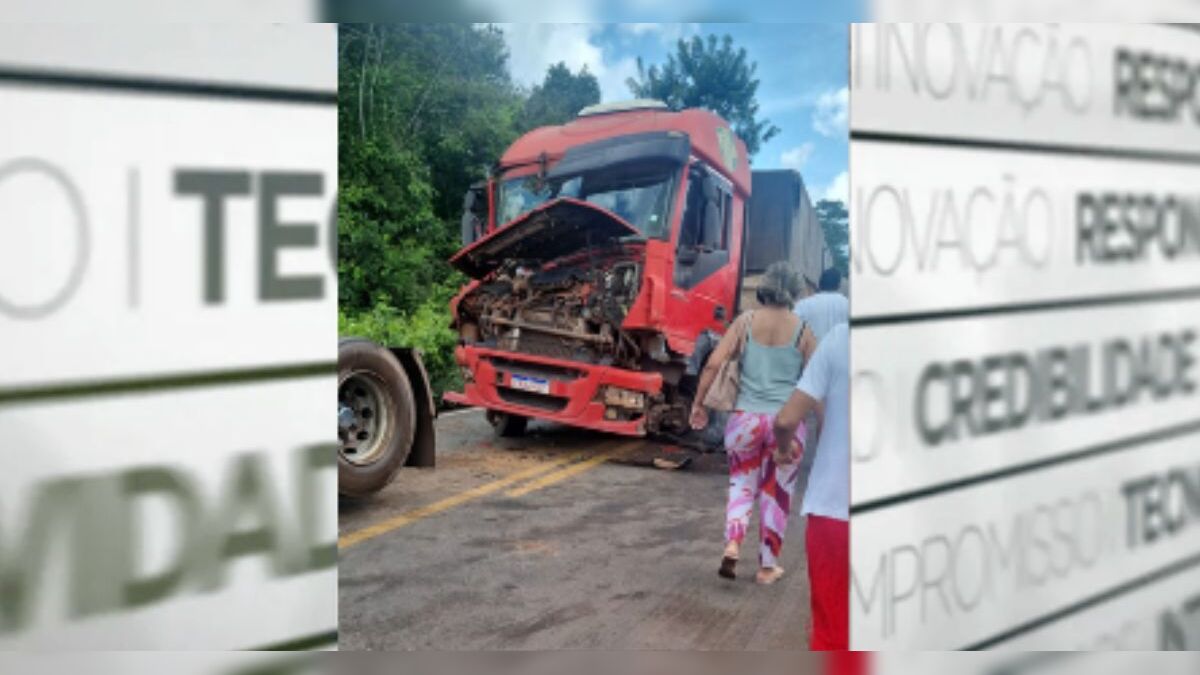 Acidente com carreta causa caos na PA-475 em Moju - DOL