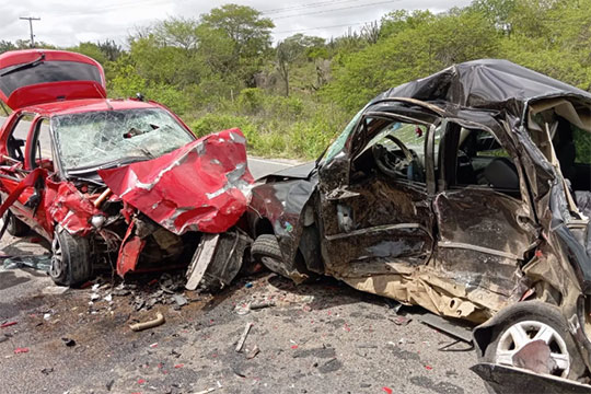 Acidente entre Valente e São Domingos mata tio e sobrinho que estavam em veículos diferentes - Portal Voz do Campo