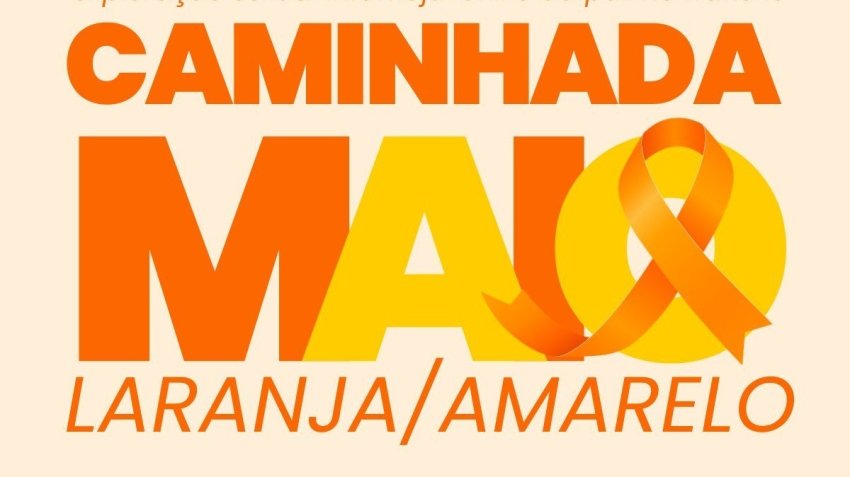 Caminhada Maio Laranja/Amarelo - Guia Taubaté