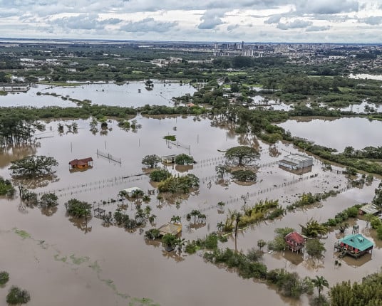 Cheias afetaram infraestrutura e pesca no Sul