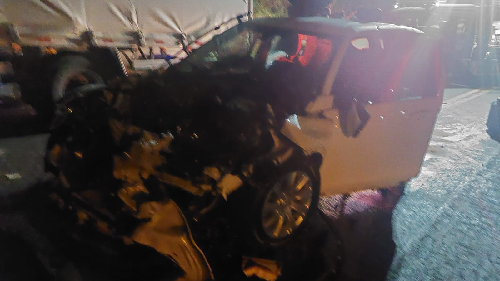 Criança de 3 anos morre após acidente na SC-350 em Caçador