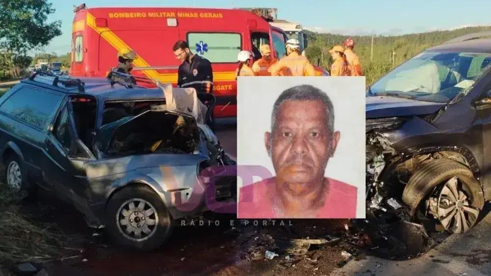 Identificada vítima de acidente fatal na BR-458, próximo à Lagoa Silvana