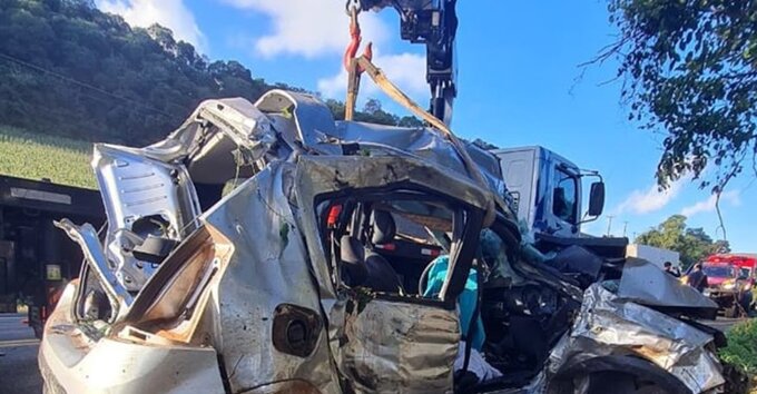 Identificado casal de Concórdia que morreu em grave acidente no Paraná - Radio Rural