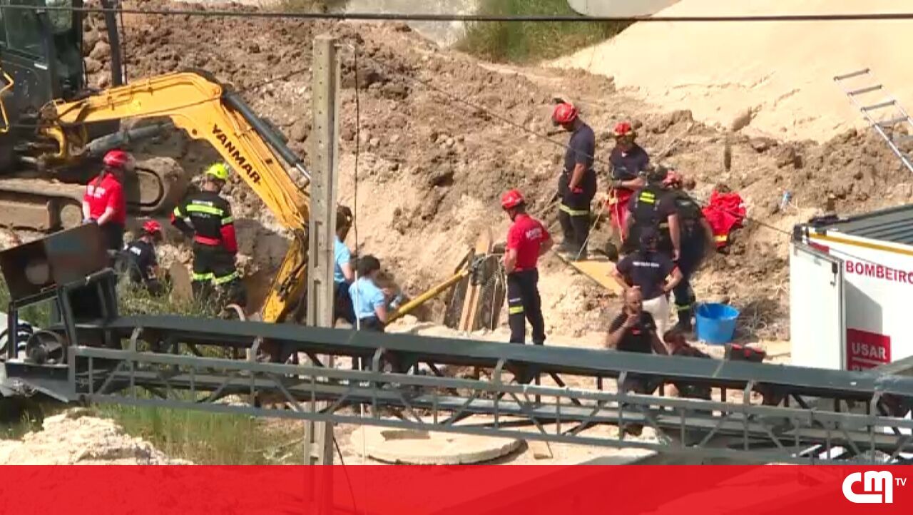 Homem morre em acidente de trabalho no concelho da Batalha - Vídeos