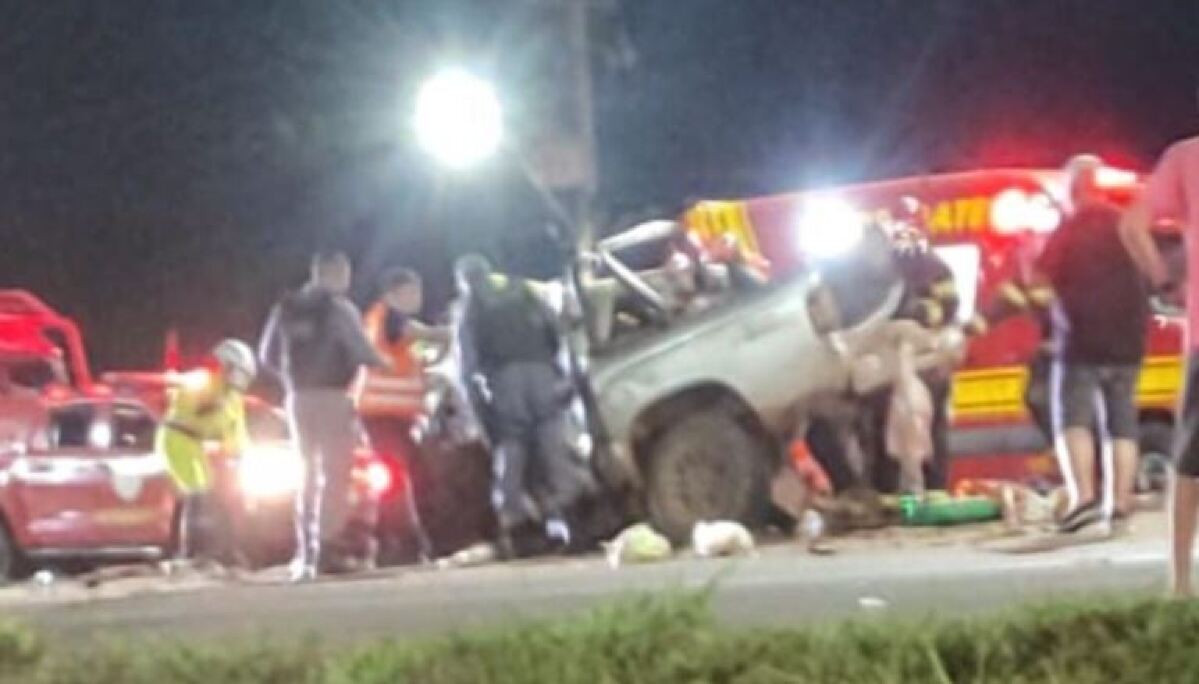 Acidente mata motorista de S10 e deixa ao menos 5 feridos em MT