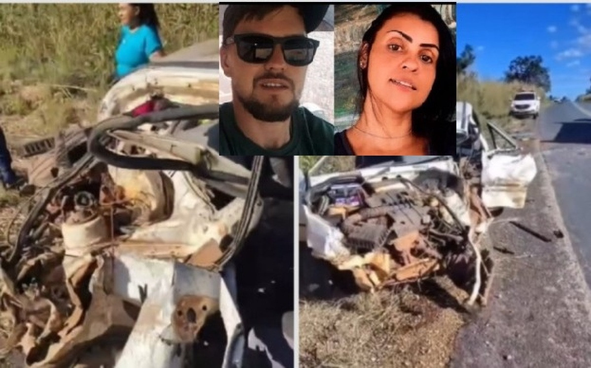 Casal morre e duas crianças ficam feridas em grave acidente na Estrada do Manso