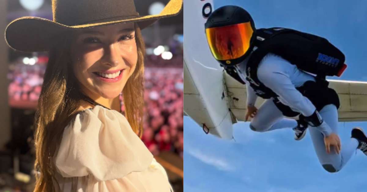 É grave? Sammy sofre acidente durante salto de paraquedas e precisa de cirurgia
