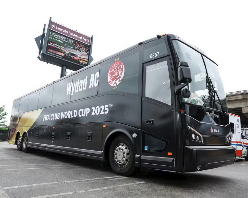 Mundial de Clubes: autocarro do Wydad Casablanca sofre acidente