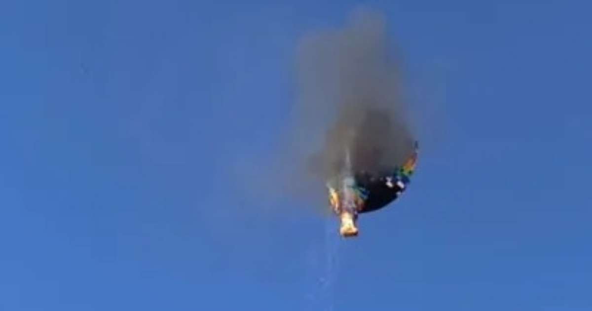 Sobrevivente de queda de balão faz revelação após o acidente