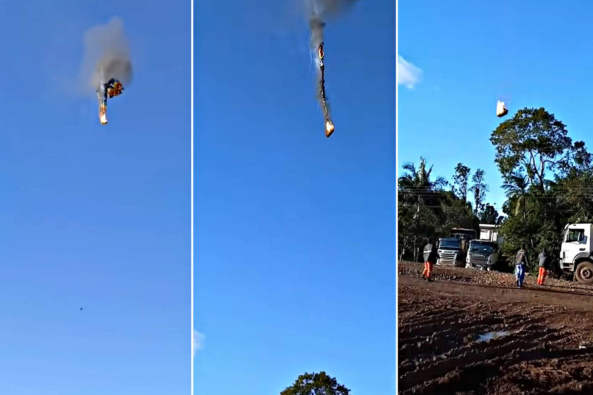 Veja o que se sabe sobre acidente com balão em SC - 23/06/2025 - Cotidiano