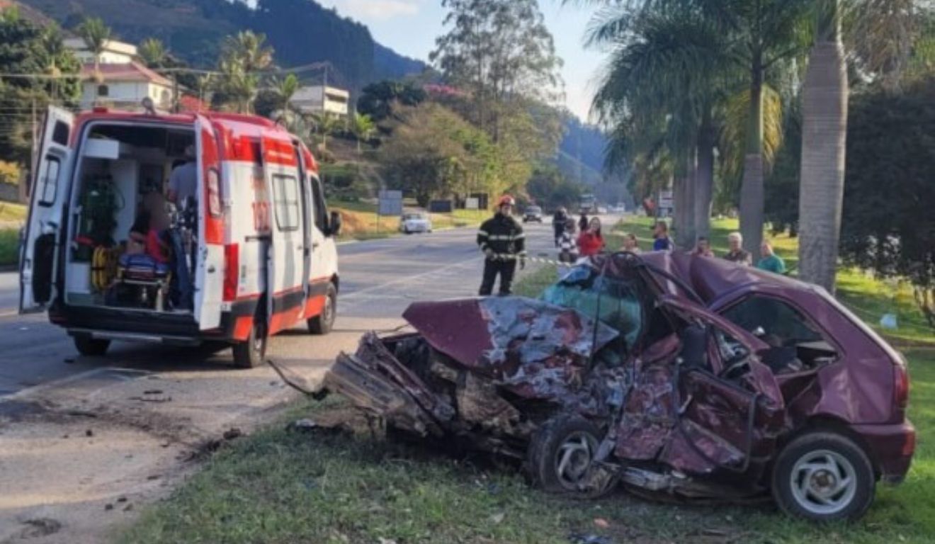 acidente com morte na br262
