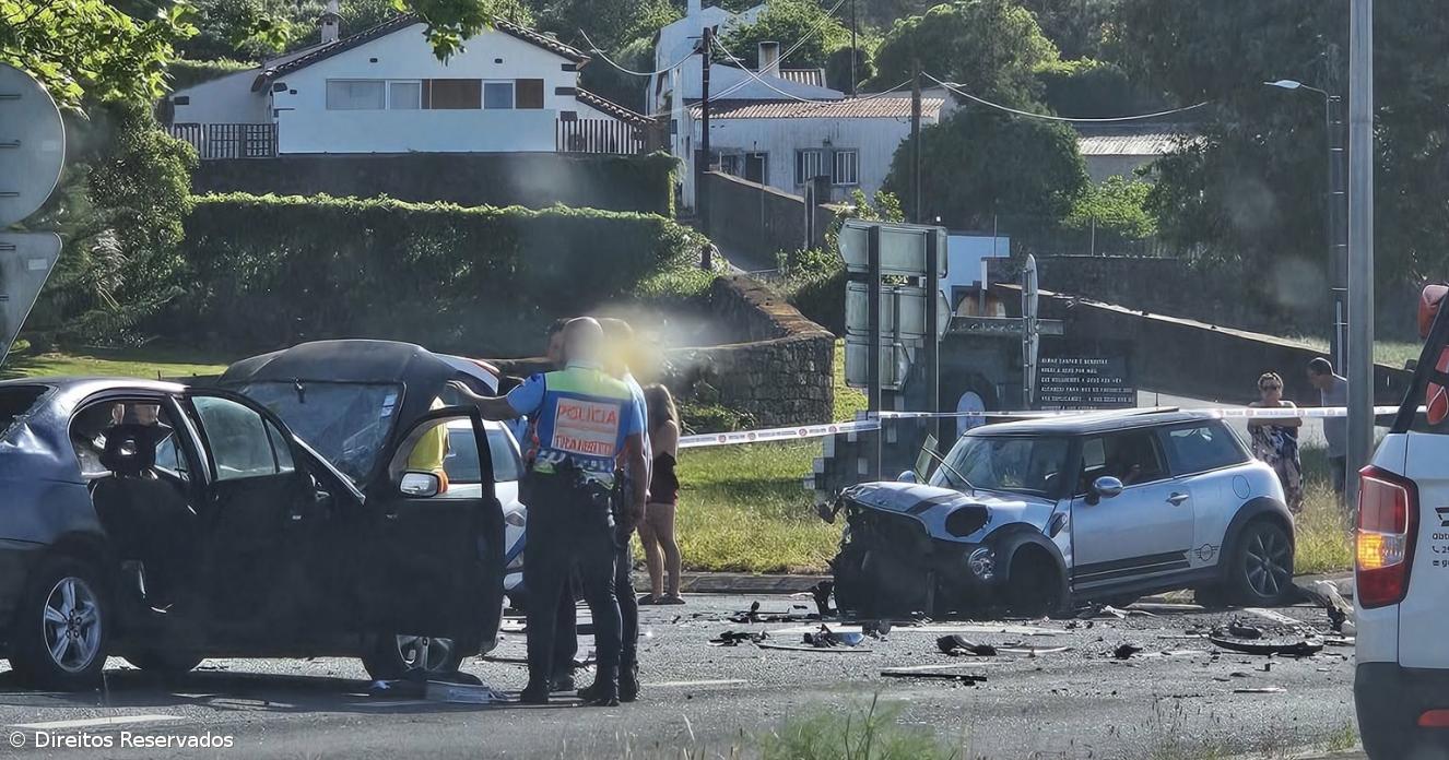 Acidente em Rabo de Peixe provoca um morto e um ferido grave