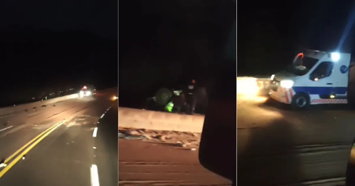 BR-040 é totalmente interditada em MG após acidente com carreta; motorista morreu