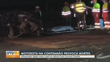 Motorista morre após perder o controle de carreta e tombar em Miguelópolis, SP - Veículo estava carregado com flocos de milho.