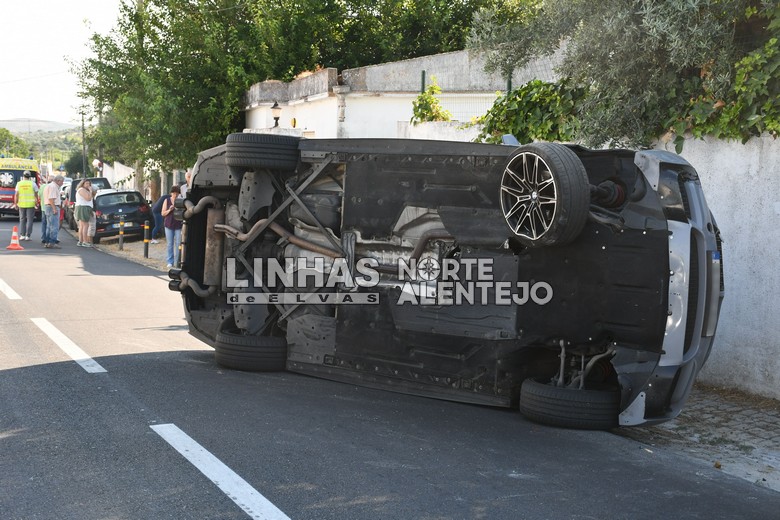 Elvas: Acidente na Rua do Matadouro