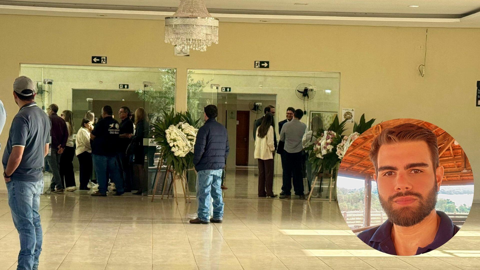 Emocionados, amigos e familiares se despedem de Gabriel, morto em acidente na BR-163