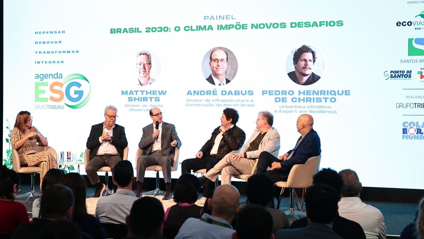 Especialistas debatem adaptação climática e soluções urbanas no agenda ESG 2025 - G1