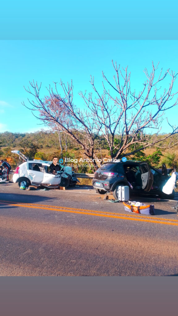 Grave acidente deixa quatro mortos e cinco feridos na BR-020