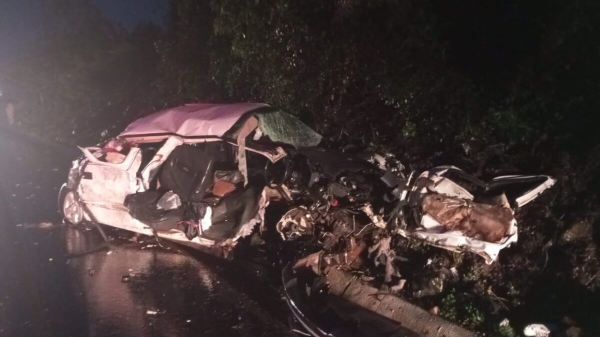 Grave acidente mata duas mulheres e deixa cinco feridos na BR-282