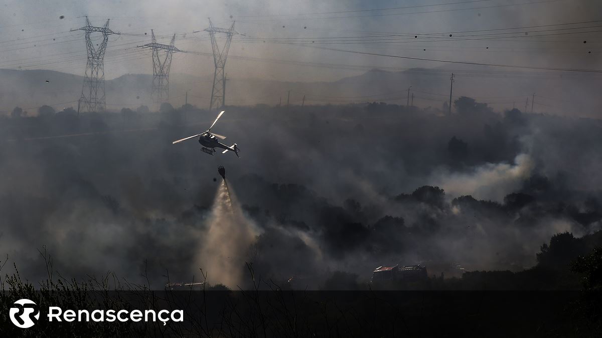 Incêndios: Helicóptero sofre acidente em Arcos de Valdevez