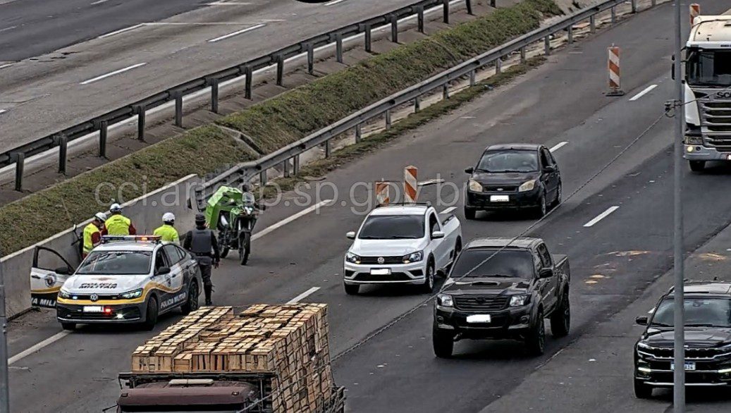 Motociclista morre em acidente na Castelo Branco, na altura do Alphaville