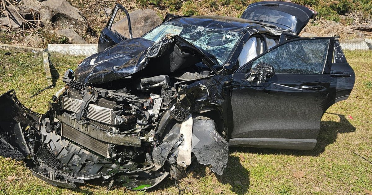 Mulher e duas crianças ficam feridas em acidente na RSC-453, em Bento Gonçalves 