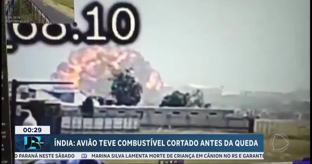 Relatório sobre acidente com avião da Air India aponta para problema no fornecimento de combustível – Noticias R7