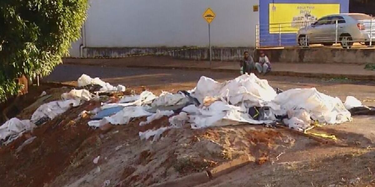 Acidenthe com fertilizantes em Itumbiara: semad conclusões análise em córrego contaminado