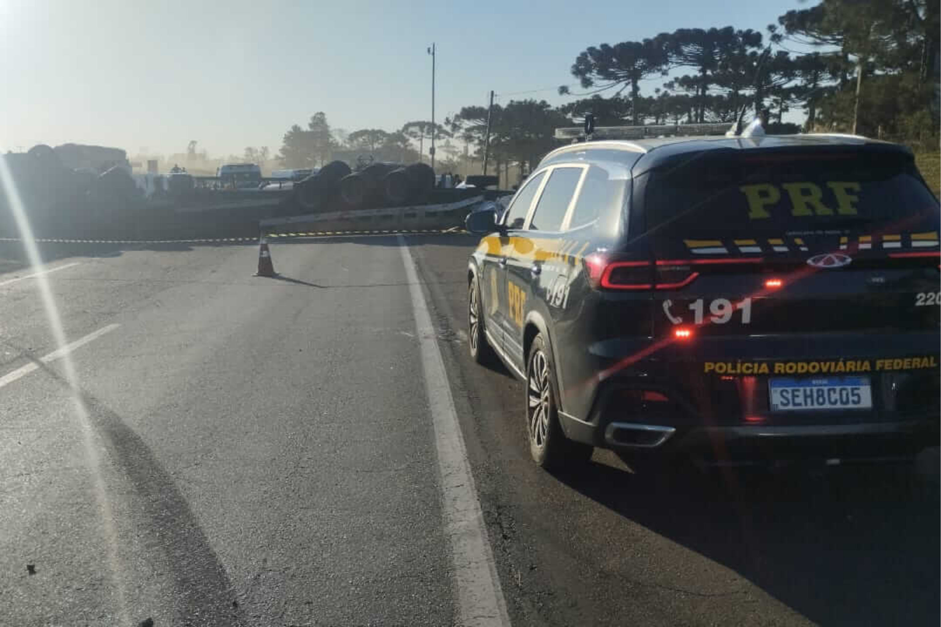 trânsito liberado após acidente em Tijucas do Sul, segundo PRF – CBN Curitiba – A Rádio Que Toca Notícia