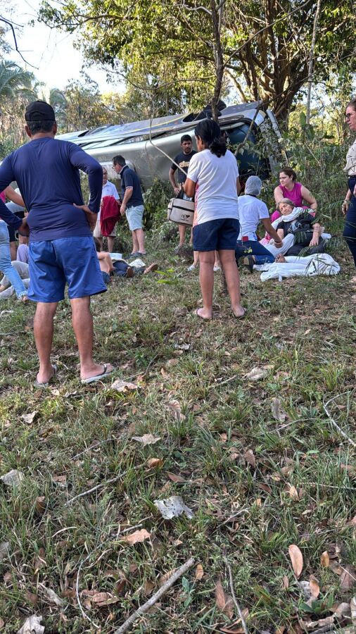 Acidente na Serra de São Vicente tem dois mortos e mais de 30 feridos