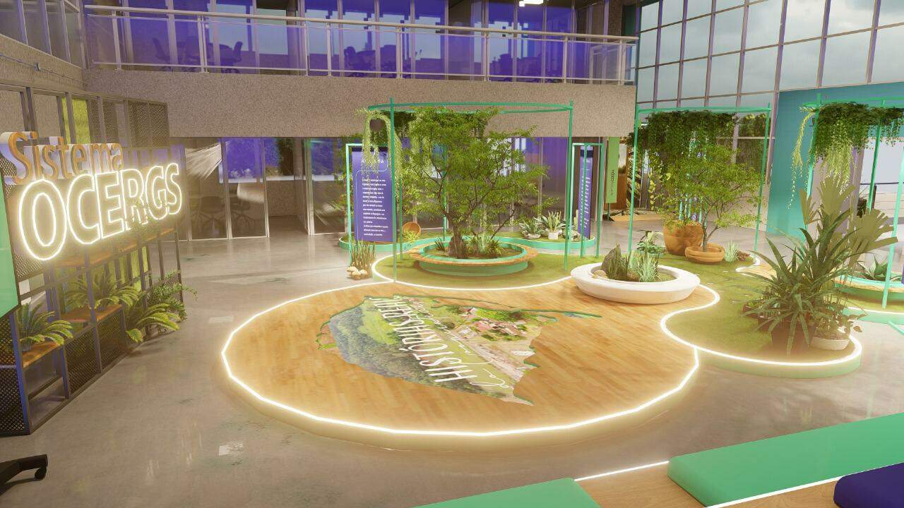 Casa do Cooperativismo: Sistema ocergs leva parque temático ESG à exposição 2025