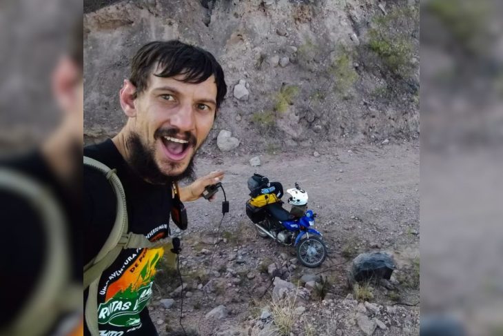 Catarinense que viajou o mundo de moto morre em acidente