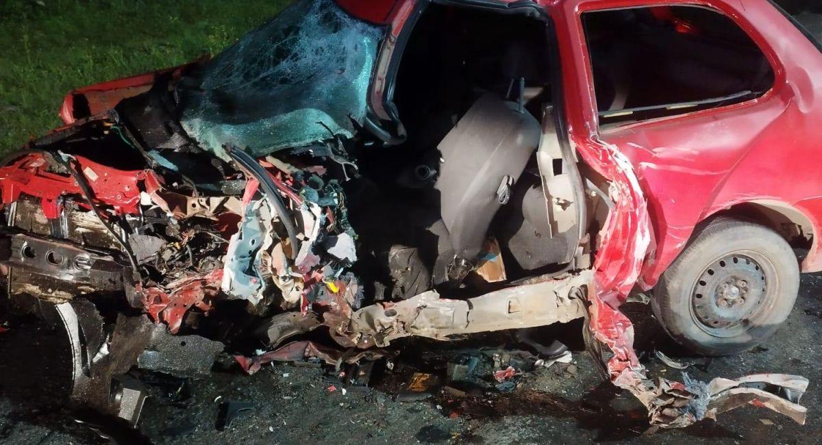 Colisão frontal na SC-350 deixa um morto e três feridos em Ituporanga