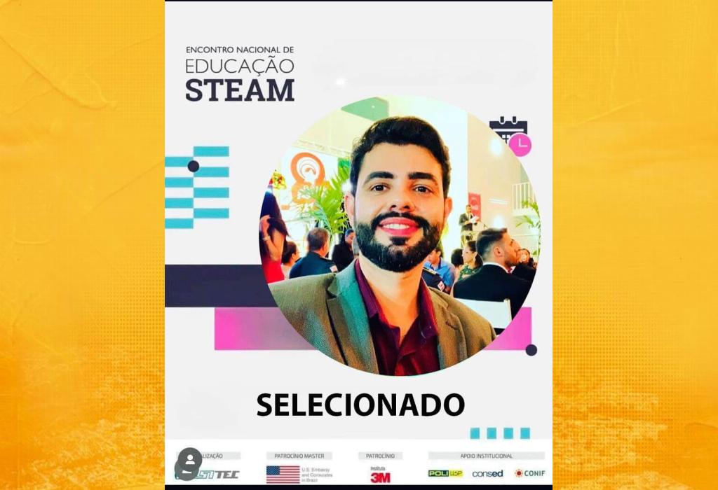 Educador de Santo Antônio de Jesus representará a Bahia no Encontro Nacional de Educação STEAM 2025 | Voz da Bahia