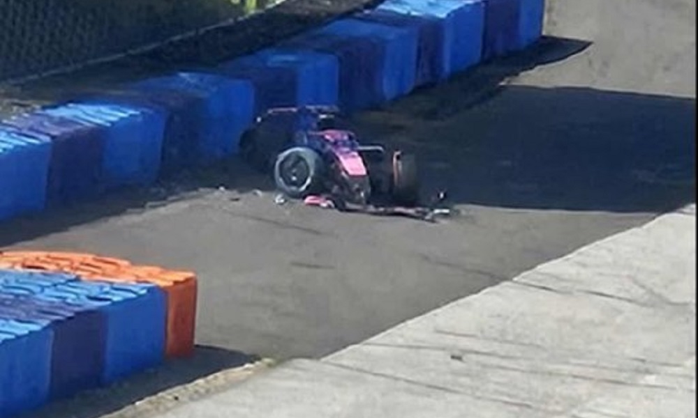 Franco Colapinto sofre acidente durante treino na Hungria