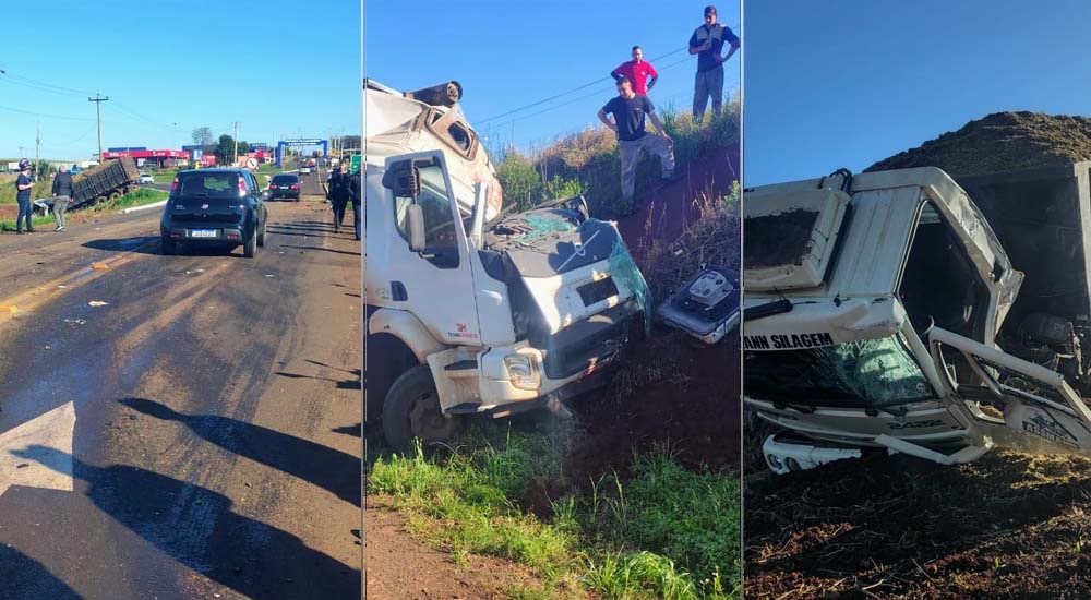 Grave acidente com morte é registrado na BR-472, em Santo Cristo, no Noroeste gaúcho