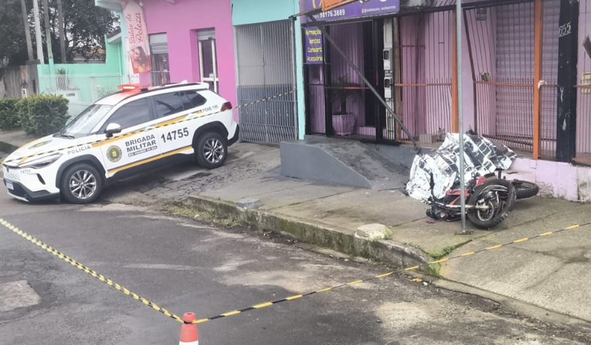 Homem morre após acidente com moto em Cachoeirinha