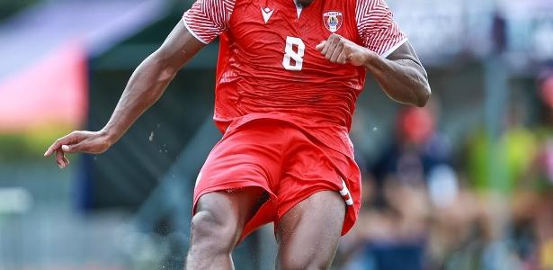 Eddy Kaspard, jogador de futebol taitiano falecido aos 24 anos