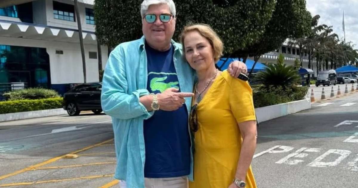 Mulher de Datena sofre acidente, quebra dois pulsos e fratura bacia