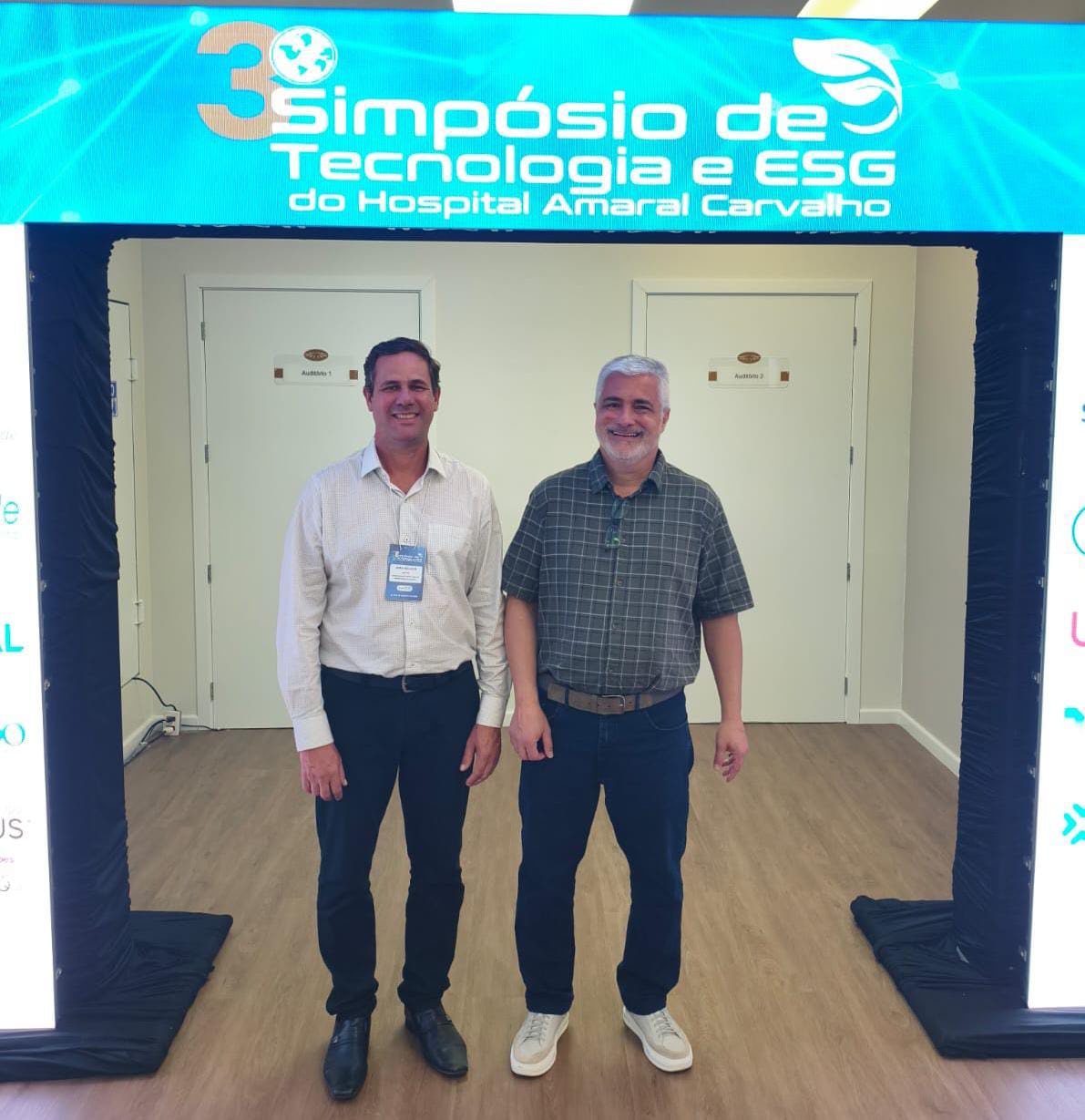 Santa Casa de Marília participação do 3º Simpósio de Tecnologia e Esg do Hospital Amaral Carvalho - Conexão Marília