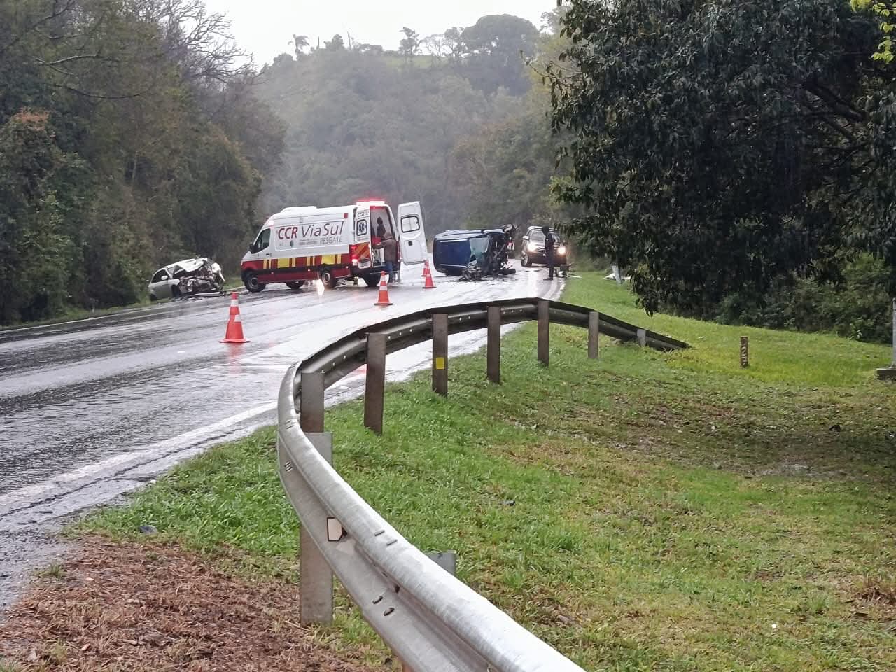 Três pessoas morrem em acidente na BR-386 em São José do Herval