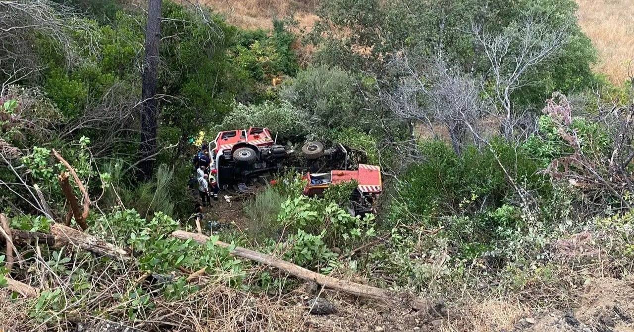 Um bombeiro morto e quatro feridos após acidente de viação na Covilhã