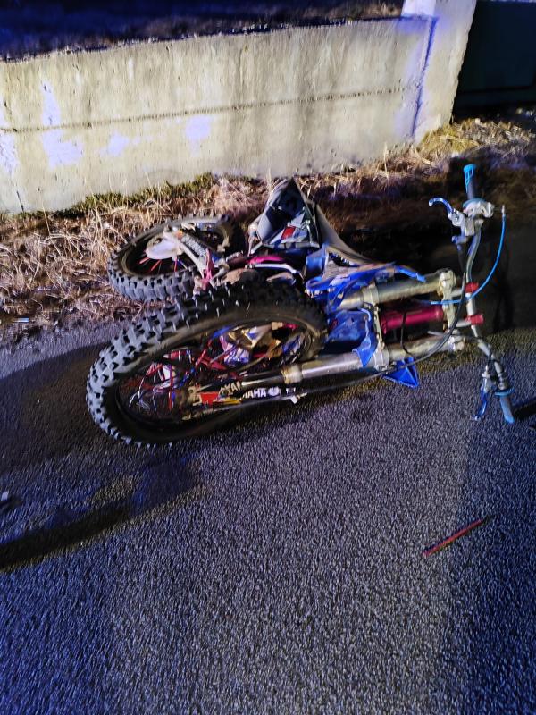 Um morto num acidente com um motociclo