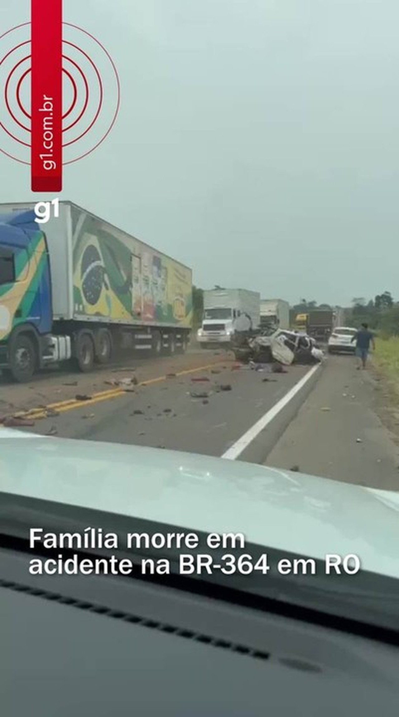 Vítimas de acidente na BR-364 são familiares do prefeito de Candeias do Jamari, RO; veja os nomes