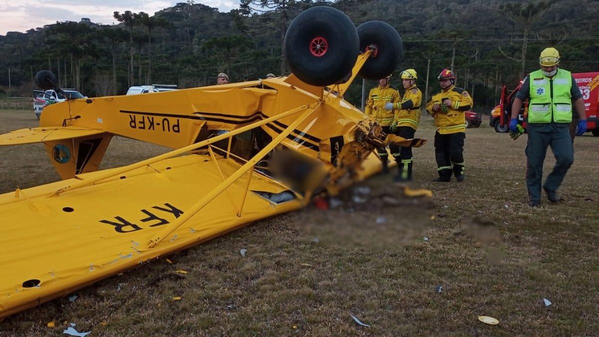 como é a aeronave do acidente