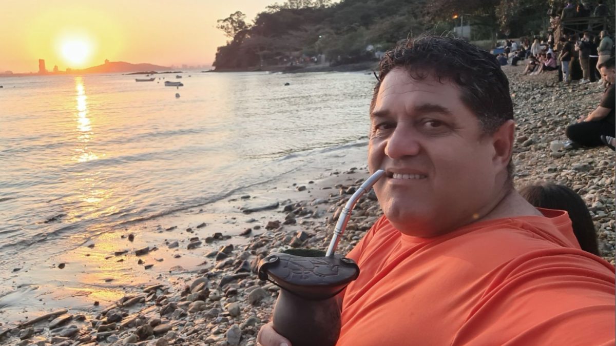 quem era o motociclista morto em SC