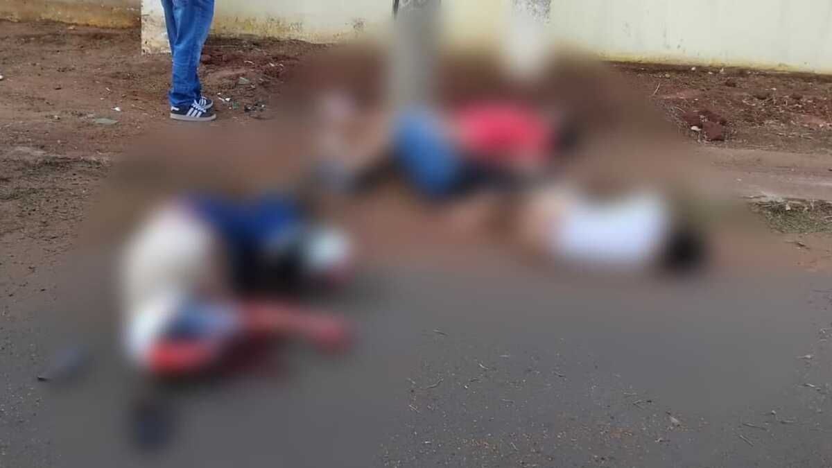 Acidente grave deixa quatro feridos na Rua da Divisão, em Campo Grande (vídeo)