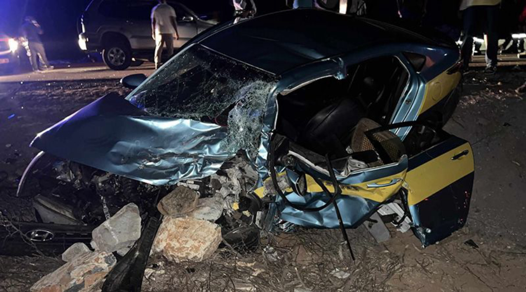 Acidente trágico na estrada que liga Santa Maria e Espargos faz um morto e dois feridos