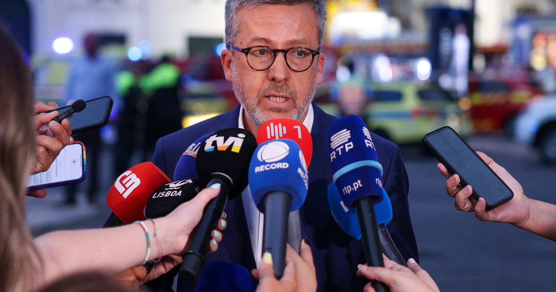 Carlos Moedas responde às perguntas do PCP sobre acidente no Elevador da Glória