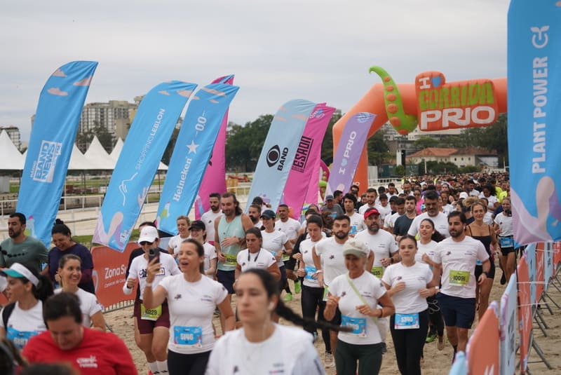 Corrida da I LOVE PRIO reúne mais de 3 mil participantes em celebração aos 10 anos da companhia